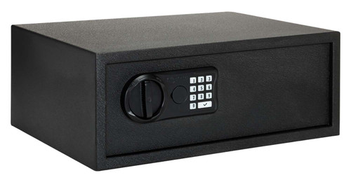 SnapSafe 75435 Keypad Safe XL Keypad/Key Entry Black Steel 20.50" x 14.80" x 8" TSW|140585