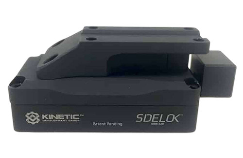 Kinetic Development Group SID5-220 Sidelock Trijicon MRO Mount Black Aluminum Compatible w/ Trijicon MRO/Trijicon MRO Patrol/Burris RT-1X TSW|187755