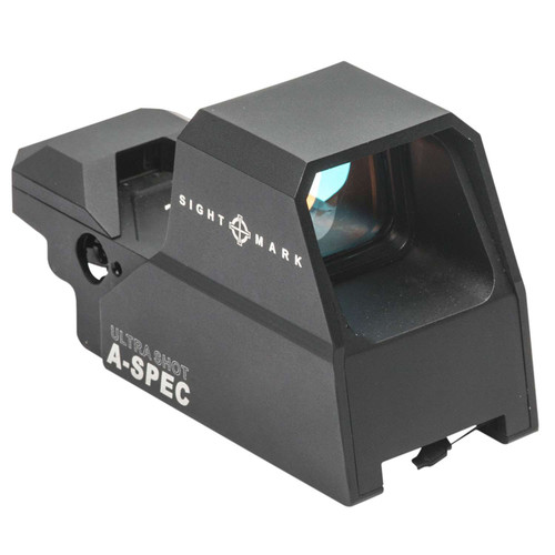 Sightmark SM26032 Ultra Shot A-Spec Open Reflex Sight Matte Black 1 x 33 mm x 24 mm 3 MOA Red Dot/5 MOA Red Dot/50 MOA Circle Multi Reticle TSW|101566