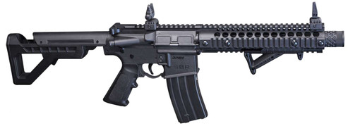 Crosman DSBR DPMS SBR Air Rifle CO2 177 25rd Shot Black Black Receiver Black 6 Position Stock TSW|110289