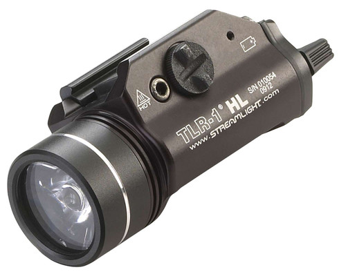 Streamlight 69260 TLR-1 HL Gun Light Black Anodized 1,000 Lumens White LED TSW|85911