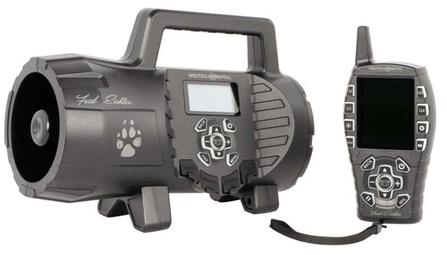 Western Rivers WRC-EGC-SS Eichler Single Speaker Electronic Call Multiple Sounds Attracts Predators Features Remote Control Black Plastic TSW|124129