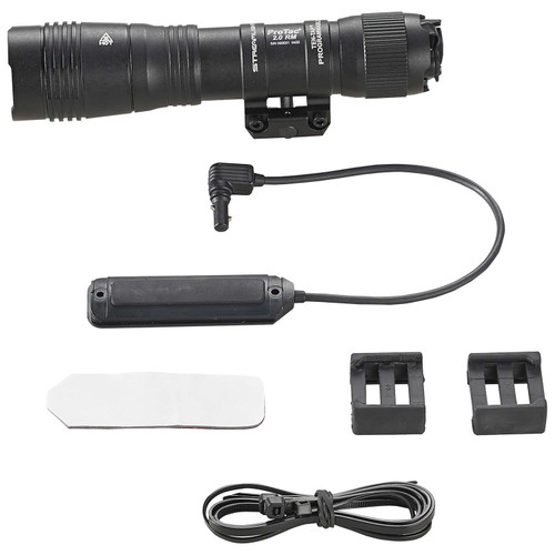 Streamlight 89009 ProTac 2.0 Black Anodized Aluminum, Rifle 250/2000 Lumens White LED, Bulb 266 Meters Beam, Picatinny Rail Mount TSW|150348