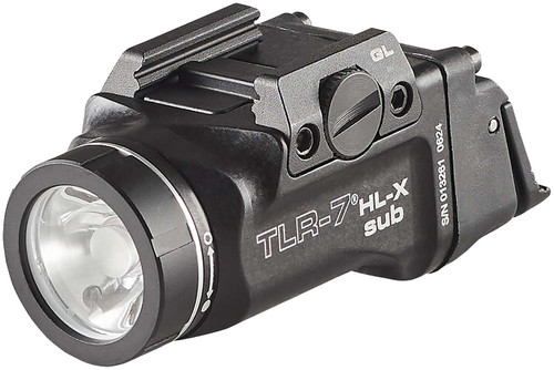 Streamlight 69503 TLR-7 HL-X SUB USB Black 6000 Series Aluminum Glock 43x/48 1000 Lumens TSW|171534