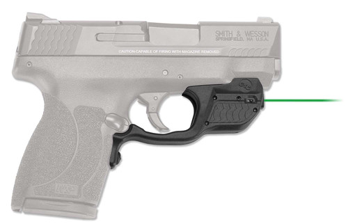 Crimson Trace 0155801 Laserguard S&W M&P Shield 45 ACP, Green Laser Black Polymer TSW|29938