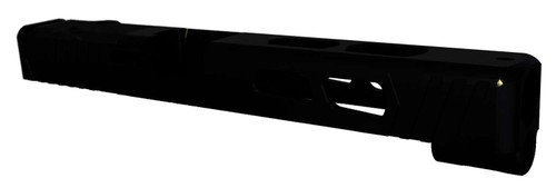 Rival Arms RA10G705A Precision Slide A1 Docter Cut Black QPQ Case Hardened 17-4 Stainless Steel for Glock 34 Gen 3 TSW|129776
