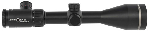 Sightmark SM13080HDR Core HX Black Hardcoat Anodized 3-12x56mm 30mm Tube Illuminated Red HDR Reticle TSW|128947