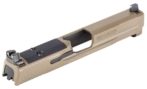 Smith & Wesson 14478 Slide Assembly Fits S&W Shield 9mm Flat Dark Earth Optic Ready/Serrated Slide TSW|183379