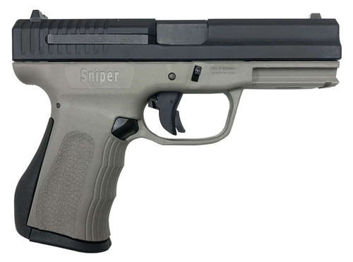 FMK G9C1G2PSS 9C1 G2 9mm Luger 14+1 4" Black Stainless Steel Barrel, Black Serrated Carbon Steel Slide, Dark Gray Polymer Frame w/Picatinny Rail, Black Backstrap Grip TSW|118951