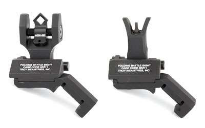TROY FLDNG M4 FRNT OFFSET SGHT BLK RSR|TRYSSIG-45S-MDBT-00