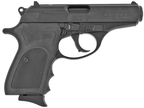 Bersa FS380M Firestorm *CA Compliant Micro-Compact Frame 380 ACP 7+1, 3.50" Black Steel Barrel, Matte Black Serrated Steel Slide, Aluminum Frame w/Beavertail TSW|139452