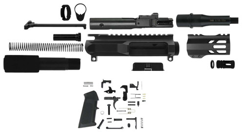 TacFire AR Build Kit 9mm Luger 4.50" Barrel Black for AR Platform TSW|146785