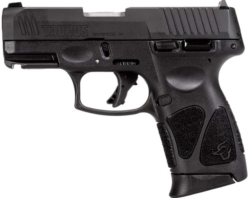 Taurus 1G3C4031 G3C Compact Frame 40 S&W 10+1 3.26" Matte Stainless Steel Barrel, Matte Black Tenifer Serrated Steel Slide, Black Polymer Frame w/Picatinny Rai,l Black Polymer Grip, Right Hand TSW|150908