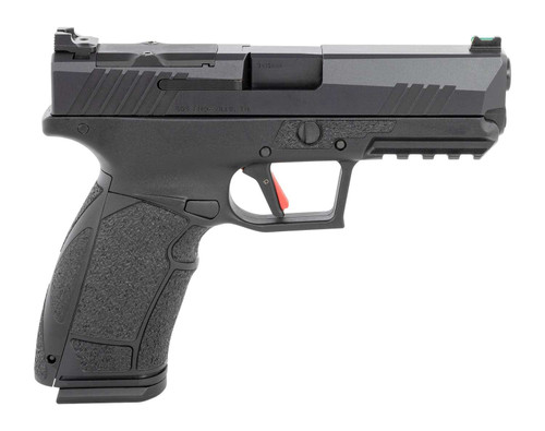 Tisas Arms 15000100 PX-9 Gen3 Duty 9mm Luger 20+1 4.12" Black Carbon Steel Optic Ready/Serrated Slide, Black Polymer Frame w/Picatinny Rail, Rubber Grip, RMR Footprint TSW|196085