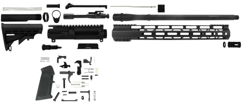 TacFire SSRK300LPK AR Build Kit Sports South Exclusive 300 Blackout AR-Platform Black Nitride 1/2"x28 TSW|113827