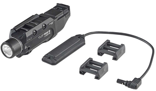 Streamlight 69453 TLR-2 RM w/Laser Black Aluminum, 1000 Lumens White LED Bulb/Green Laser, 297 Meters Beam, Picatinny Rail Mount TSW|148128