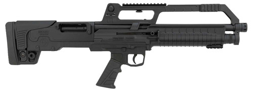 Escort HEBA12180001 BullTac SA 12 Gauge Semi-Auto 3" 5+1 18" Black Stainless Steel Barrel, Black Aluminum/Polymer Receiver w/Picatinny Rail, Black Bullpup Synthetic Stock, Black Grip TSW|165425