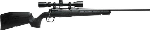 Savage Arms 32006 Axis XP Combo 308 Win 4+1 22" Matte Black Button Rifled Barrel, Matte Black Drilled & Tapped Carbon Steel Receiver, Fixed Sporter Black Synthetic Stock, Weaver 3-9x40mm, Right Hand TSW|168653