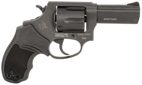 Taurus 2-856P31 856 T.O.R.O. Small 38 Special +P 6 Shot 3" Matte Black Stainless Steel Barrel, Cylinder & Frame, Black Rubber Grip, Transfer Bar Safety, Exposed Hammer TSW|150928