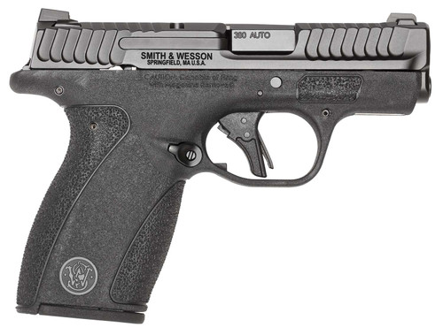 Smith & Wesson 13927 Bodyguard 2.0 Micro Frame 380 ACP 12+1 2.75" Black Armornite Stainless Steel Barrel, Black Armornite Serrated Stainless Steel Slide, Black Polymer Frame, Textured Grip TSW|168533