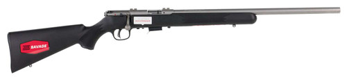 Savage Arms 94700 93 FVSS Full Size 22 WMR 5+1 21" Matte Heavy Barrel, Matte Drilled & Tapped Stainless Steel Receiver, Matte Black Fixed Synthetic Stock, Right Hand TSW|24154