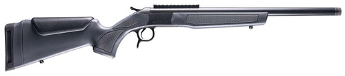 CVA CR4441 Scout 400 Legend 1rd 20" Blued Threaded Barrel, Blued Picatinny Rail Receiver, Stealth Gray Fixed Synthetic Stock TSW|178964
