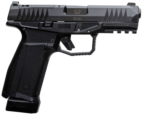 AREX 815537023954 Delta M Gen2 9mm Luger 17+1 4" Black Barrel, Black Nitride Optic Cut/Serrated Slide, Black Frame, Ambidextrous TSW|182577