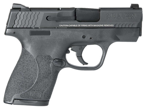 Smith & Wesson 11808 M&P Shield M2.0 9mm Luger 3.10" Barrel 7+1 Or 8+1, Black Polymer Frame, Armornite Stainless Steel Slide, Textured Polymer Grip, No Manual Safety TSW|45096