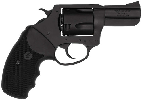 Charter Arms 14420 Bulldog Large Frame 44 S&W Spl 5 Shot 2.50" Black Stainless Steel Barrel, Cylinder & Frame, Black Finger Grooved Rubber Grip, Exposed Hammer TSW|38056