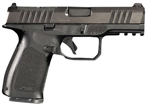 Rost Martin RM1CBLKOSP RM1C 9mm Luger 17+1 4" Black Match Grade Barrel, Black Tenifer Optic Ready/Serrated Steel Slide, Black Polymer Frame w/Picatinny Rail, Textured Grip, Ambidextrous TSW|159871