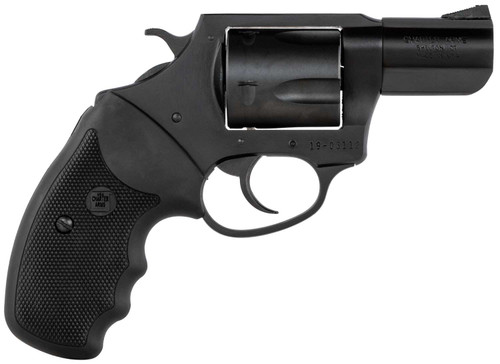 Charter Arms 63520 Mag Pug Large 357 Mag, 5 Shot 2.20" Black Nitride Steel Barrel, Cylinder & Frame w/Black Finger Grooved Rubber Grip TSW|31627