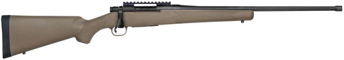 Mossberg 27874 Patriot Predator Full Size 308 Win 5+1, 22" Matte Blued Fluted/Steel Threaded Barrel, Matte Blued Steel Receiver, Flat Dark Earth Fixed Stock, Right Hand TSW|23409