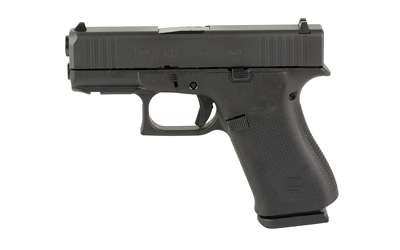 GLOCK 43X 9MM 10RD BLK FRONT RAIL RSR|GLUX4350201FR