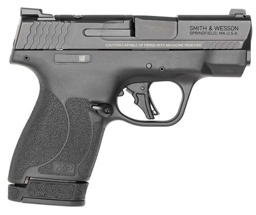 Smith & Wesson 13534 M&P Shield Plus Optic Ready Compact 9mm Luger 10+1/13+1 3.10", Black, Optic Cut Slide, Polymer Frame, Tritium Sights (NO Thumb Safety) TSW|140389