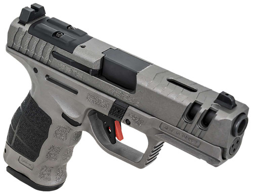SAR USA SAR9CG3PT SAR9 C Gen3 Compact Frame 9mm Luger 15+1 4" Black Steel Barrel, Platinum Gray Steel Slide, Platinum Gray Polymer Frame w/Picatinny Rail, Black Interchangeable Backstrap Grip TSW|163198