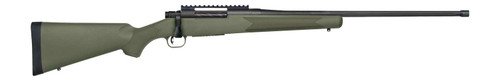 Mossberg 28223 Patriot 6.5 PRC 4+1 24" Matte Blued Fluted Threaded Barrel, OD Green Synthetic Stock TSW|196873