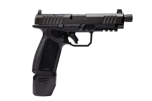 Rost Martin RM1FBLKOSPT RM1F Tactical 9mm Luger 24+1 4.50" Black Threaded Barrel, Black Nitron Steel Optic Ready/Serrated Slide, Black Polymer Frame w/Picatinny Rail, Interchangeable Backstrap Grip, R TSW|190221