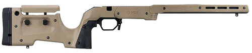 Mdt Sporting Goods Inc 104691FDE XRS Chassis FDE Aluminum Core with Polymer Panels, Adj. Cheekrest, M-LOK Forend, Interchangeable Grips, AICS Mag Compatible, Fits Short Action Remington 700 TSW|157638