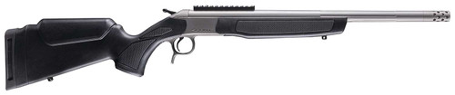 CVA CR4440S Scout Takedown 360 Buckhammer 1rd 22" Stainless Fluted Threaded Barrel, Stainless Steel Receiver w/Picatinny Rail, Adj Comb & LOP Black Synthetic Stock TSW|178951