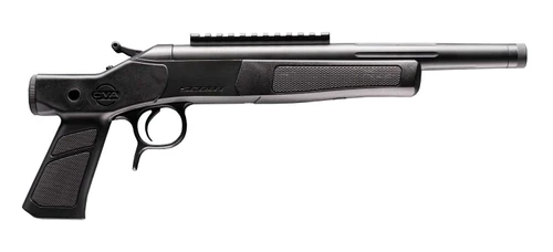 CVA CP804 Scout XP 350 Legend 1rd 11.50" Matte Stainless Steel Fluted Threaded Barrel, Picatinny Rail, Graphite Black XP Pistol Grip TSW|192039