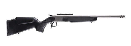 CVA CR4434S Cascade Takedown 223 Rem 1rd 20" Matte Stainless Steel Threaded Barrel & Receiver w/Picatinny Rail, Black Synthetic Stock TSW|192049