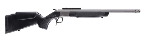 CVA CR4435S Cascade Takedown 243 Win 1rd 20" Matte Stainless Steel Threaded Barrel & Receiver w/Picatinny Rail, Black Synthetic Stock TSW|192050