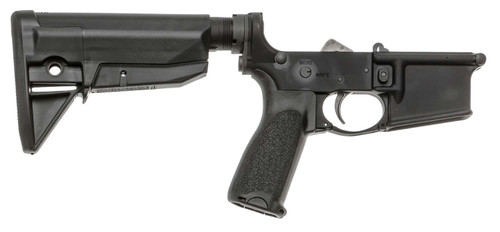BCM LRGSTKMOD0BLK BCM Lower MOD 0 Multi-Caliber 7075-T6 Aluminum Black Synthetic Pistol Grip & Stock for AR-Platform TSW|14525