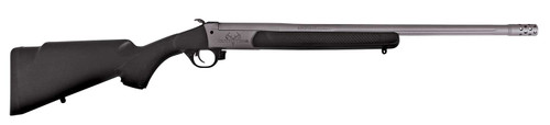 Traditions CR451130T Outfitter G3 Full Size 450 Bushmaster 1rd 22" Stainless Cerakote Fluted Threaded Barrel, Drilled & Tapped Steel Receiver, Fixed Black Synthetic Stock, Right Hand TSW|124296