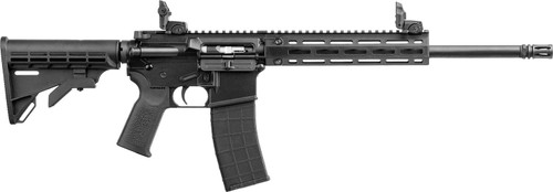 Tippmann Arms A101034 M4 Pro MSR 22 LR 25+1 16" Black Parkerized Threaded Barrel, Matte Black Aluminum Receiver w/Picatinny Rail, M-LOK Handguard, Black Adj CAR15 Polymer Stock, Black Gen2 Grip, Right TSW|185342