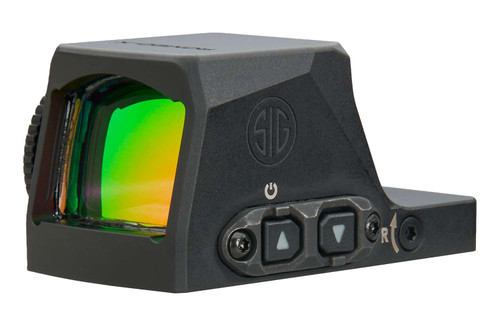 Sig Sauer Electro-Optics SORX1380 Romeo-X Enclosed Pro Black 1x24mm 3MOA Green Dot Reticle RX Footprint Mount TSW|184397