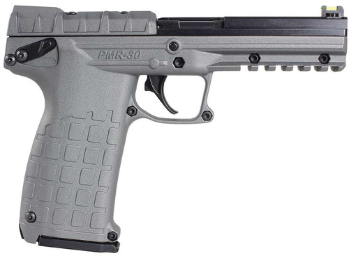 Kel-Tec PMR30TACGY PMR30 22 WMR 30+1 4.30" Fluted Steel Barrel, Black/Gray Serrated Slide, Gray Polymer Frame w/Picatinny Accessory Rail, Gray Textured Polymer Grip TSW|77891
