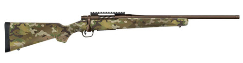 Mossberg 28282 Patriot Compact 6.5 PRC 4+1 20" Patriot Brown Cerakote Threaded Bull Barrel, Patriot Brown Cerakote Steel Receiver w/Picatinny Rail, MultiCam Fixed Synthetic Stock TSW|184734