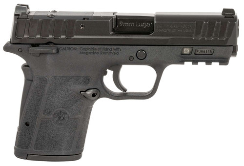 Smith & Wesson 13732 Equalizer Micro-Compact 9mm Luger 10+1 3.68" Black Armornite Steel Barrel, Optic Ready/Serrated Slide, Black Polymer Frame w/Picatinny Rail, Black Textured Polymer Grips TSW|155931