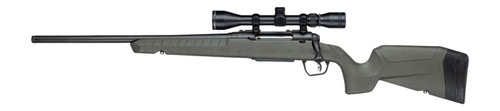 Savage Arms 33187 Axis 2 XP 6.5 Creedmoor 4+1 20" Matte Black Carbon Steel Threaded Barrel & Drilled & Tapped Receiver, OD Green Synthetic Fixed w/Pistol Grip Stock, 3-9x40mm Duplex Scope, Left Hand TSW|199931